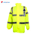 Best quality professional high visibility reflective polyester motorcycle raincoats